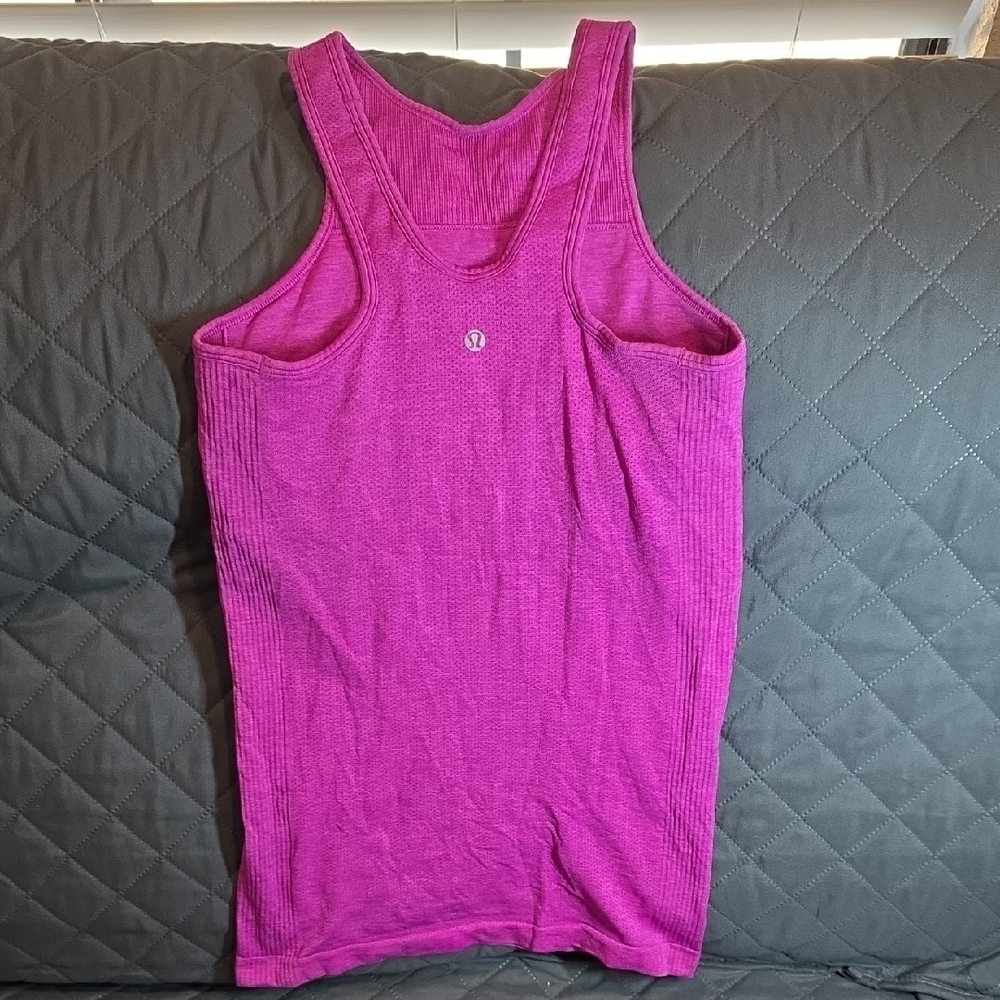 lululemon athletica Magenta Tank Top